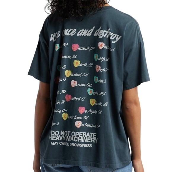 DAYDREAMER Hole Live Through This Merch Graphic Tee Size S New w/o Tag MSRP $88 - Picture 3 of 14